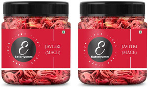 eatoriyumm organic mace whole javitri flowers japatri indian spices masala 2 x 50 g