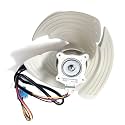 Compatible with LG and Kenmore Refrigerator, EAU63103301 Condenser Fan Motor for Cooling System Circulation, DC 12V 4-Pin Replaces EAU63103302 AP6235485 4509126 and RFD3410A102A