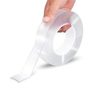 eayira 3 meter double sided adhesive silicon tape transparent adhesive heavy duty heat resistantmulti-functional removable stickyno traceanti-slip gelnanotape 3 meter