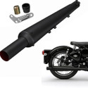 EAZ Original Gold Star Silencer for Royal Enfield Royal Enfield Classic 350 Slip-on Exhaust System (Stainless Steel)