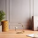 Classic Curve Tealight Candle Holders with Glass Holders-Decoration Items for Home Furniture Decoration of Table Top and for Festival Gifts