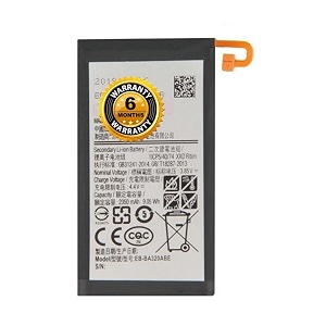 eb-ba320abe battery for samsung a3 2017 a320 sma320 a320f battery with 6 month warranty x309
