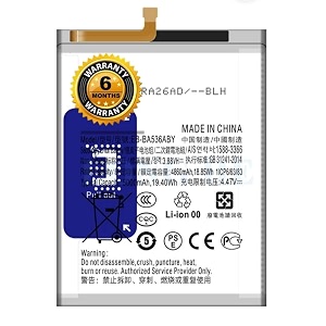eb-ba536aby battery for samsung galaxy a33 5g a33 f235g m525g a735gm335g m526 battery with 6 month warranty x112