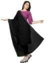Ebadat Chiffon Solid Women Dupatta