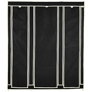 ebee 62 layer fancy collapsible closetcabinet dark brown