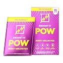 EBOOST POW Natural Pre Workout Powder - 15 Packets, Berry Melon Fizz - Preworkout Energy Booster Gym Supplement Drink Mix for Men and Women - Performance, Joint Mobility Support - Gluten-Free