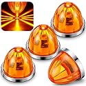 EBOOT 4 Pcs Amber Watermelon Lights for Semi Trucks Marker Tail LED