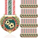 Ecation Sports Awards Medals with Neck Ribbons, 2''