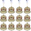 Ecation Sports Awards Medals with Neck Ribbons, 2''