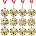Ecation Sports Awards Medals with Neck Ribbons, 2''