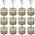 Ecation Sports Awards Medals with Neck Ribbons, 2''
