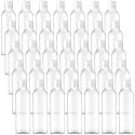 Eccliy 48 Pack 8oz Empty Plastic Squeeze Bottles with Disc Caps Travel Containers Refillable Plastic Empty Bottles with Caps for Shampoo, Lotions, Liquid Body Soap, Creams (Clear)