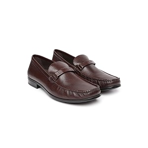 ECCO Dress Moc Brown Men Moccasin