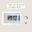 Echo Hub with TP-Link Tapo Smart Color Bulb