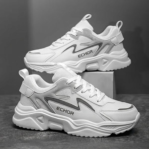 Echor Mens White Shoes - Casual Sneakers