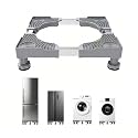 EclatBain Mini Fridge Stand with 4 Strong Feet, 16.5"-26.7" Adjustable