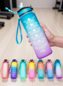 Eclet Motivational Water Bottle with Time Markers.