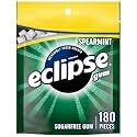 ECLIPSE Spearmint Sugar Free Minty Chewing Gum, Bulk Pack - 180 Count (Pack of 8)