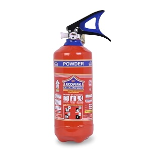 eco fire premium abc dry powder e fire extinguisher isi mark with wall mount hook for home kitchen office school and industrial use is15683 capacity 2 kg