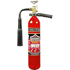 eco fire premium co2 type fire extinguisher isi mark with wall mount hook and how to use instruction manual for home kitchen office school and industrial use is15683 capacity-2 kg