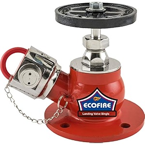 eco fire single way landing valve stainless steel ss fire hydrant 63 mm dia isi marked
