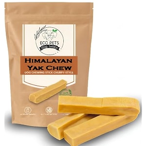 100 himalayan yak cheese dog chews dog bones for aggressive chewers gluten free healthy amp safe dog treats lactose amp grain free large cheese sticks - pack of 3 all life stages