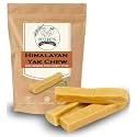 100% Himalayan Yak Cheese Dog Chews, Dog Bones For Dogs, Gluten Free, Lactose &amp; Grain Free, Protein Rich (Medium Cheese Sticks - Pack Of 3), All Life Stages