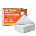ECO SOUL Premium 1 Ply Dinner Napkin - 100 Count Pack | Eco-Friendly Disposable Tissue, Biodegradable Hand Napkin