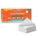 ECO SOUL [1 Ply, 400 Count] Premium Paper Dinner Napkin | Pack of 4 (100 Pulls Per Pack) | Eco Friendly Disposable Tissue Paper, Biodegradable Everyday Hand Paper Dinner Napkin