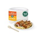 ECO SOUL Biodegradable Disposable Tableware Set | Eco-Friendly and Perfect for Weddings, Birthdays and Parties | Includes 9 inch [23 cm] Round Plates, 160 mm Birchwood Spoon [50 Each]