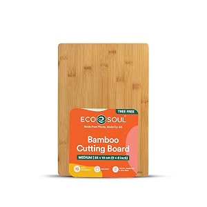 eco soul bamboo wooden cutting board30x20cmchopping board for kitchen