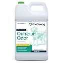 Eco Strong Outdoor Odor Eliminator Outside Dog Urine Enzyme Cleaner Powerful Pet, Cat, Animal Scent Deodorizer | Professional Strength for Yard, Turf, Kennels, Patios, Decks (128 OZ)