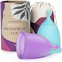 Ecoblossom Menstrual Cups, Period Cup for Women, Menstrual Disc Alternative