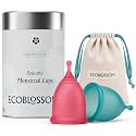 Ecoblossom Menstrual Cups, Period Cup for Women, Menstrual Disc Alternative