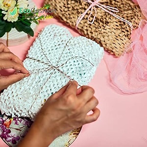 ecocushion paper bubble wrap  100m x 1234 roll  white  ecofriendly bubble wrap  expandable upto 150m  honeycomb design