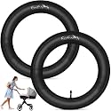 EcoEarth Inner Tube Tire Replacements (2 Pack, 12.5” x 1.75/2.25) for Kids Bike & Jogging Stroller, Compatible w/All Brands: BoB Revolution Flex/Pro/SE/SU, Graco, Go Jogging & More