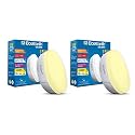 EcoEarth UNO LED Surface Down Light (Pack of 2, Warm White, 15 Watt)