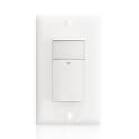ECOELER Motion Sensor Light Switch, PIR Motion Detection Wall Switch with Adjustable Sensitivity, OCC/VAC Selectable, Neutral Wire Required, Single Pole Occupancy Sensor for Bathroon, Laundry