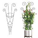 ecofynd 32 inches Metal Trellis for Plants