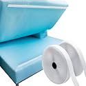 ECOHomes Heavy Duty Strips for Couch Cushions (1 Inch x 52 Feet, White)