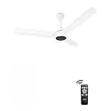 EcoLink AiroMax BLDC 1200mm Ceiling Fan – White | Power-Saving BLDC Technology | High Airflow Performance | Low Noise | 2-Year Warranty | Pack of 1