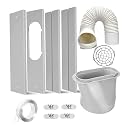ECOMISTIQ®Portable Air Conditioner Window Kit Easy Install High Performance Adjustable Style F|Home & Garden|Home Improvement|Heating, Cooling & Air