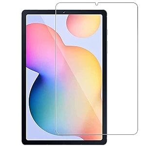 economista  premium tempered glass screen protector for samsung tablets ultra-clear anti-scratch bubble-free  compatible with galaxy s6 lite 10434