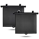 EcoNour Car Window Shades for Baby 2 Pack Upgraded, Shades for Side Window
