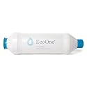 Hose Filter by EcoOne | Advanced Purification Water Filter for Garden Hose Application | Inline Dual Stage Natural Carbon Hose Filter for Filling Hot Tub & Spa | Filters up to 40,000 Gallons