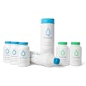 EcoOne Spa & Hot Tub Starter Kit | Comes with 3 Monthly Cleanser, 1 Shock Granules, 1 Filter Cleaner, 1 Pipe Cleaner, & 1 Hose Filter | Stabilizes pH & Alkalinity, 3-Month