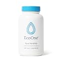 EcoOne Spa Monthly | Gentle All-Natural Spa Treatment | Conditioning Hot Tub, Pool, & Spa Cleaner | Above, In-Ground, or Inflatable Hot Tub Cleaner Stabilizes pH & Alkalinity, 8 Oz, (1-Pack)