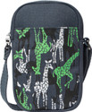 ecoright Grey Sling Bag Neon Giraffes - Grey