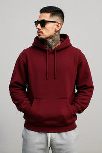 ecorunner full sleeve self design men sweatshirt