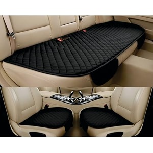 ecosport seat cover set in black  three-piece front amp rear design for ecosport seats covers front amp rear rows durable tear-resistant fabric with reinforced stitching tailored fit easy install amp